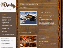 Tablet Screenshot of derby-riederalp.ch